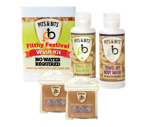 Pits & Bits - Waterless Wash Kit